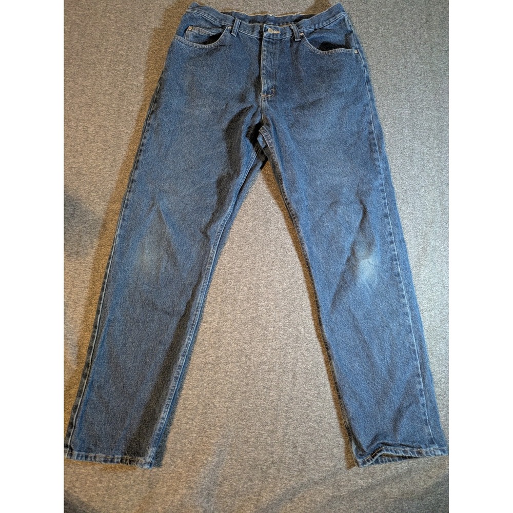 Wrangler Jeans Men's Five Star Premium Denim 36x34 Relaxed Fit Straight‎